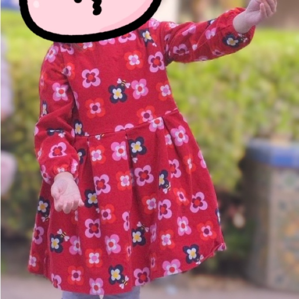Jacadi girls dress 6A/116cm